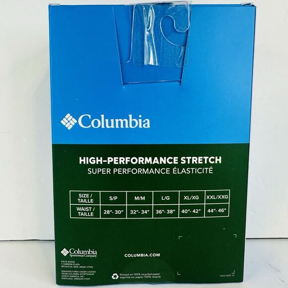 Columbia High-Performance Stretch Boxer Briefs 3 Pack Men's Size XL‎ 40”-42” - Picture 3 of 3